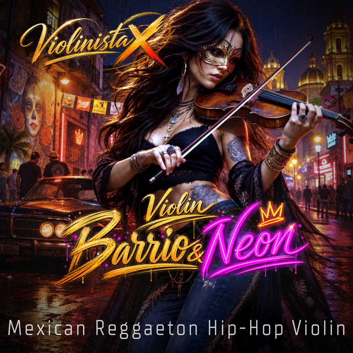 ViolinistaX — Violin Barrio & Neon album cover